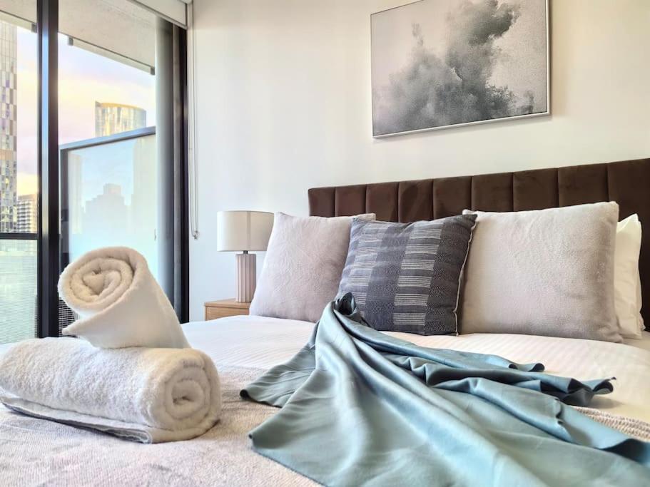 Charming 1Br Southbank W Balcony & Free Parking#Ti22 Melbourne Exterior foto