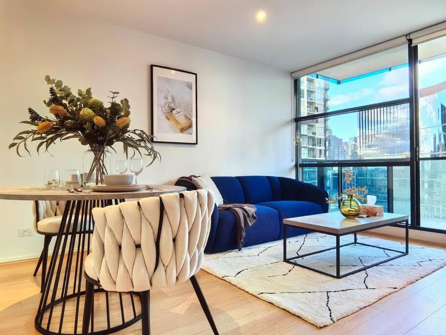 Charming 1Br Southbank W Balcony & Free Parking#Ti22 Melbourne Exterior foto